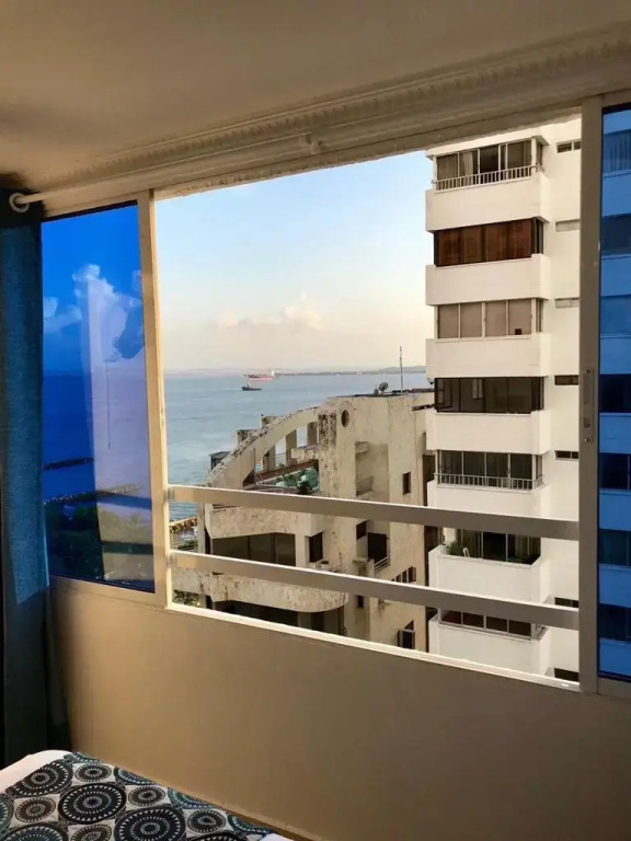 Apartamento vista al mar con balcon