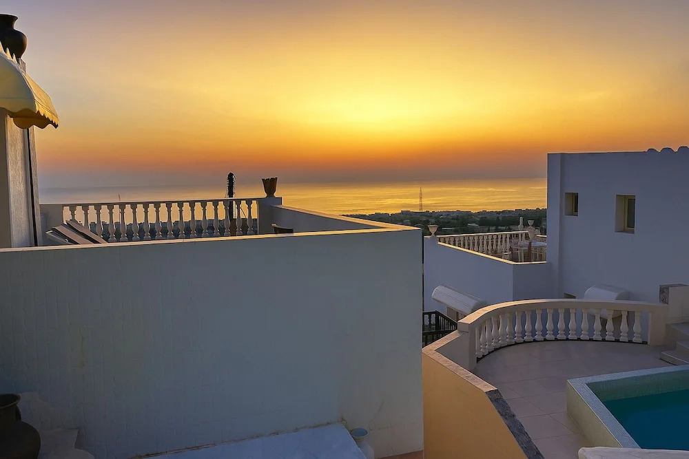 Private villa full view for up to 10 vacationers