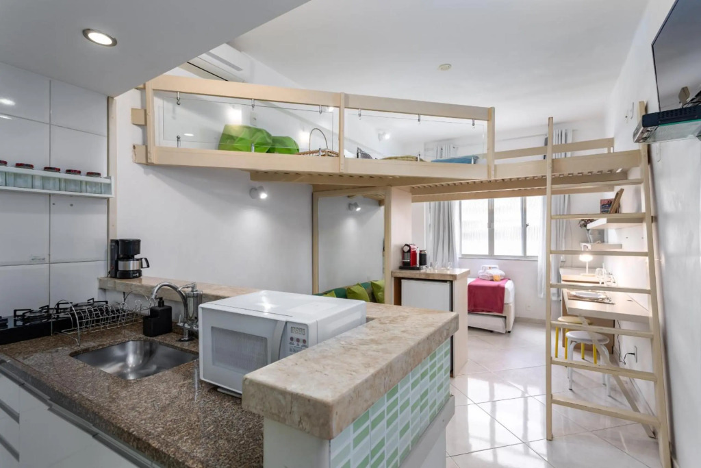 Pineapples A923 - Estúdio Pet Friendly Avenida Atlântica