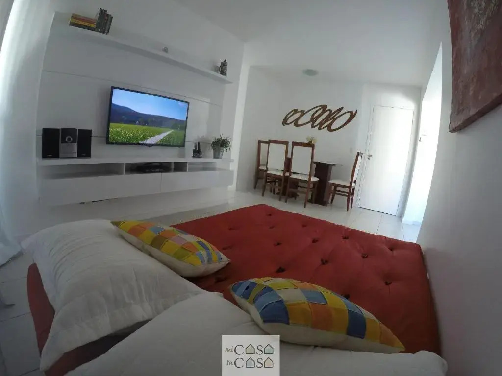 2 Quartos com Varanda a 300m RioCentro Wi-Fi 120mbps e Cozinha Completa - Condomínio com Piscina, Estacionamento, Portaria 24h e Parquinho Infantil - Apartamento indicado para Grupos, Hóspedes a Trabalho e Crianças