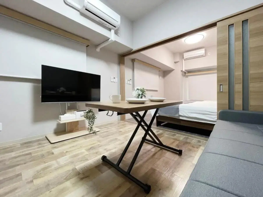 1BR Apartment with beautiful City View Near Shopping District For 6Ppl