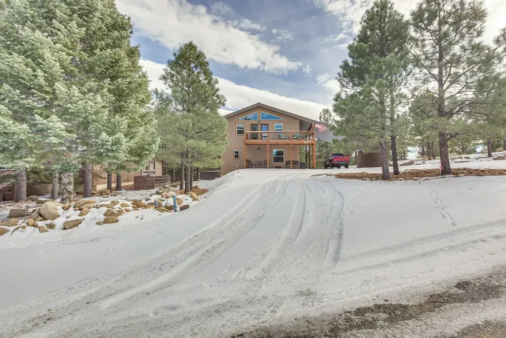 Angel Fire Cabin w/ Deck: 3 Mi to Ski Lifts!
