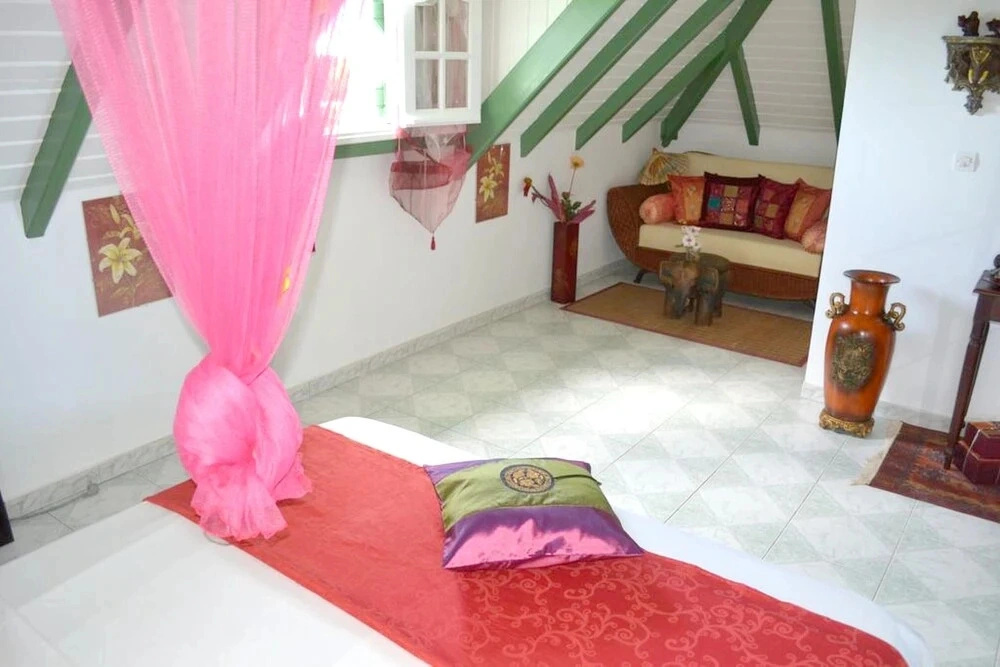Property with 3 Bedrooms in Deshaies, with Wonderful Sea View, Shared Pool, Enclosed Garden - 2 Km From the Beach