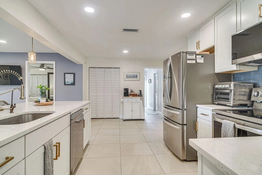3 Mi to Beach! Creekfront Family Home w/ Fire Pit