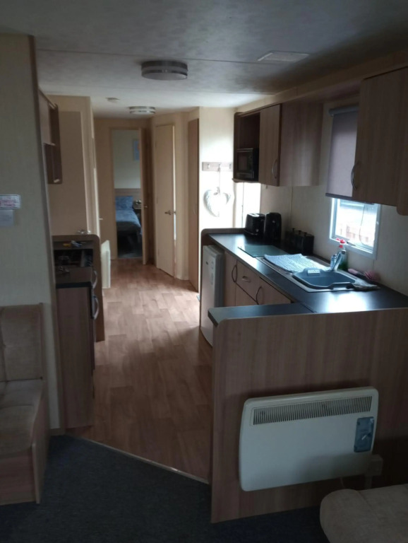 A22 is a 3 bedroom, 8 berth caravan on Whitehouse Leisure Park, Towyn, Abergele, near Rhyl with decking