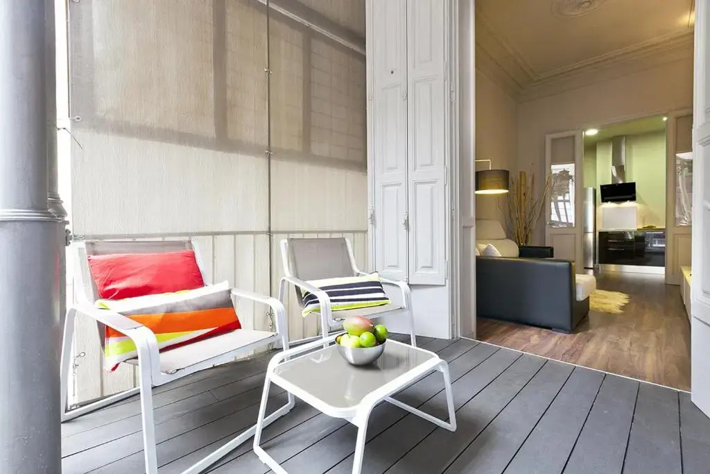 Great location with private terrace