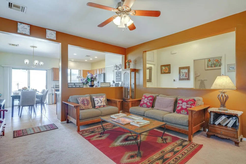 Step-free Sahuarita Retreat! Patio + Pool Access