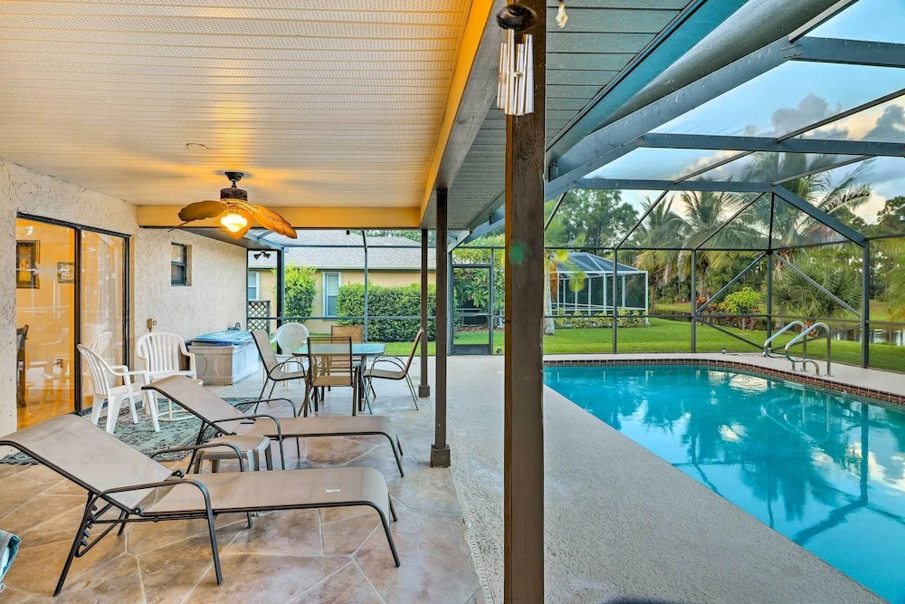 Waterfront Port St Lucie Home w/ Lanai & Pool