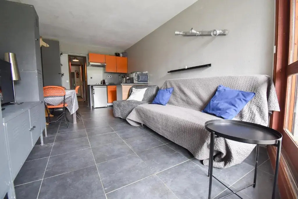 Les Balcons de Villard, Studio Chaleureux 4-6 PERS 50m des pistes, Balcon exposé Sud, DRAPS NON COMPRIS