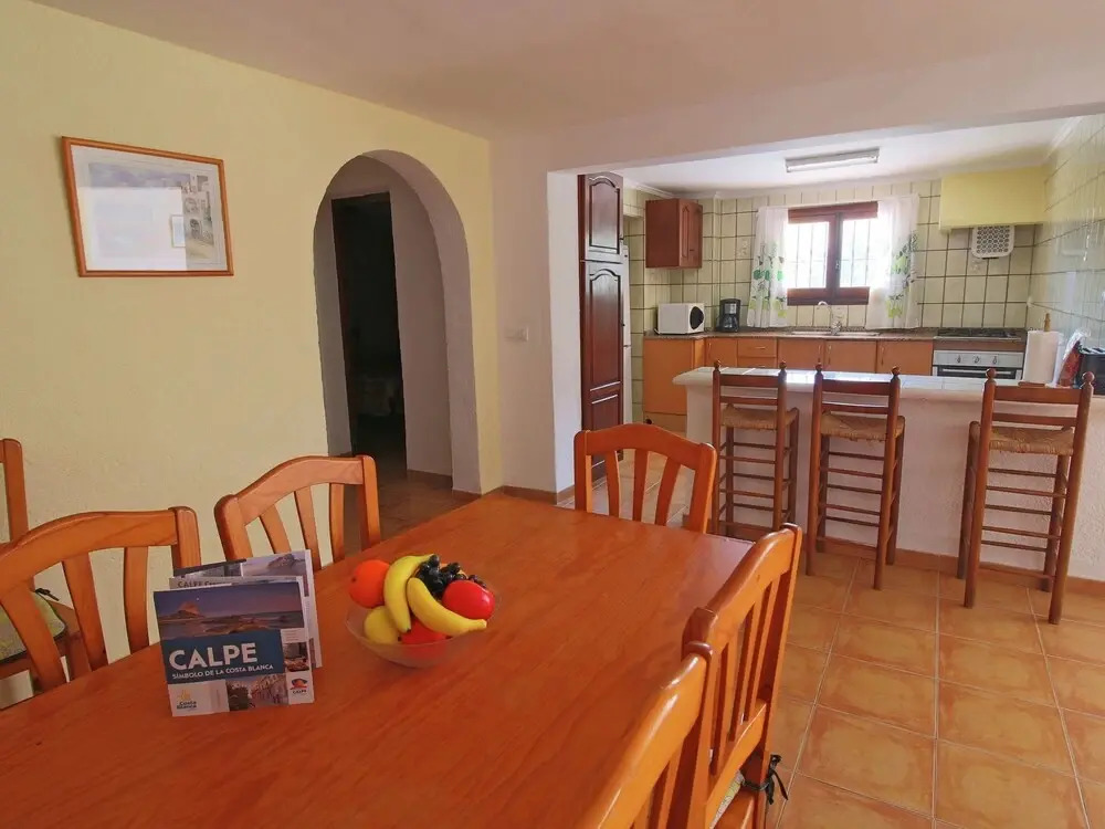 Detached Villa With Private Swimming Pool in Calpe Suitable for Families and Groups