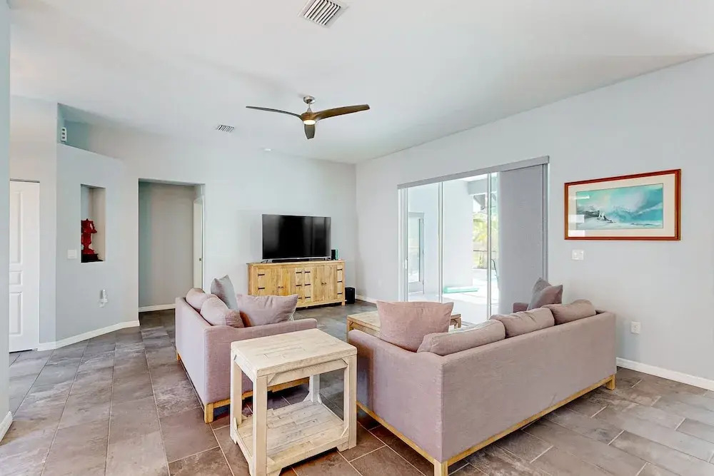 Updated Home With Private Pool, Patio, Central AC, & W/D