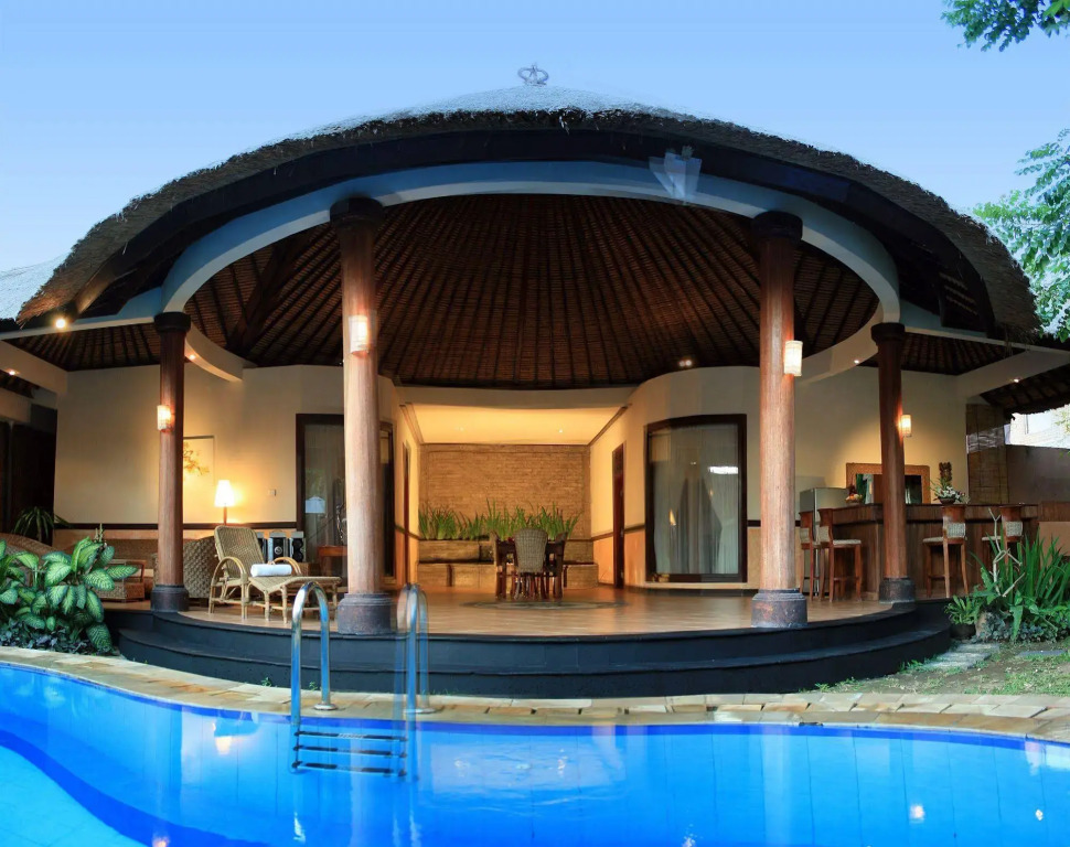 The Taman Ayu Seminyak 10 Minute walking to the BEACH