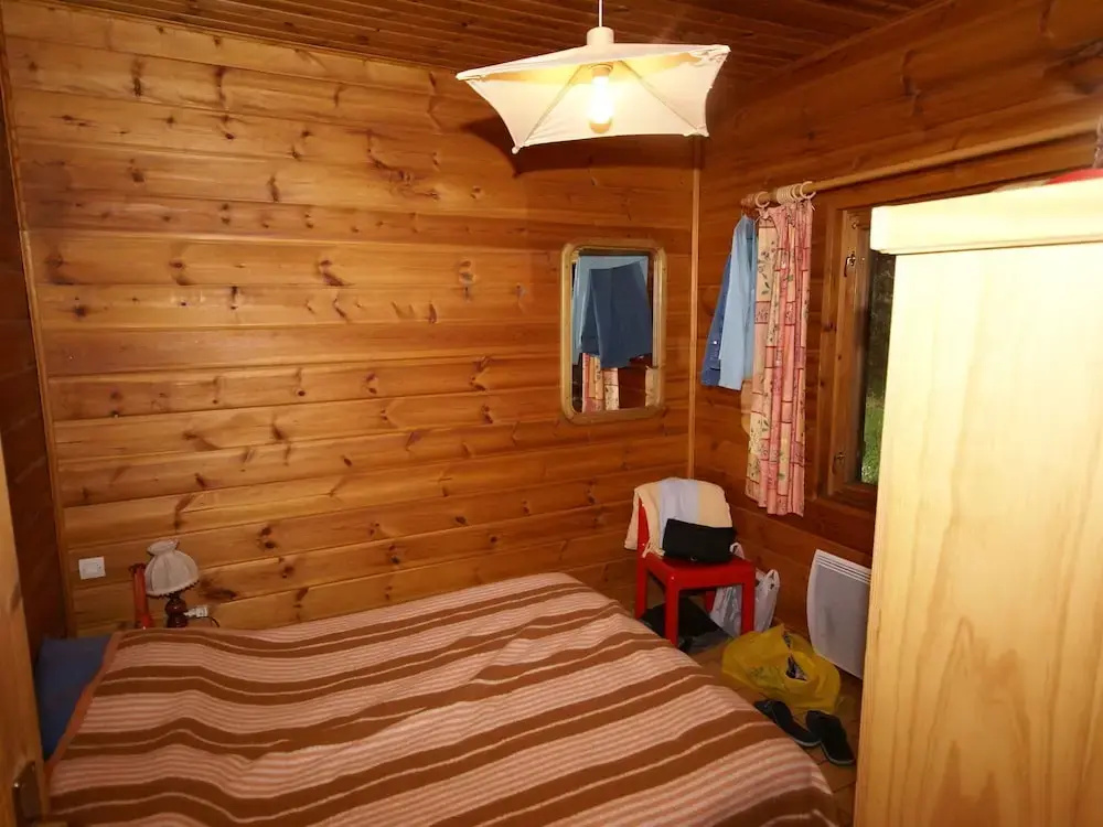 Wooden, Quietly-located Chalet With Garden on the Edge of the Forest in the French Countryside
