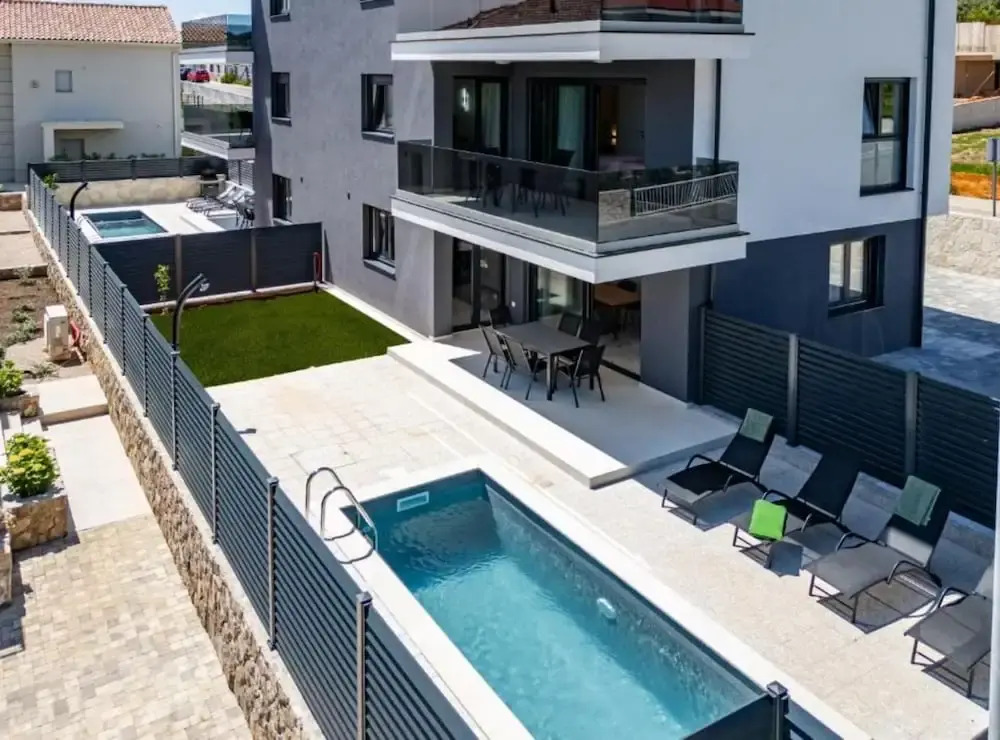 Charming Apartment Island Krk With Private Pool
