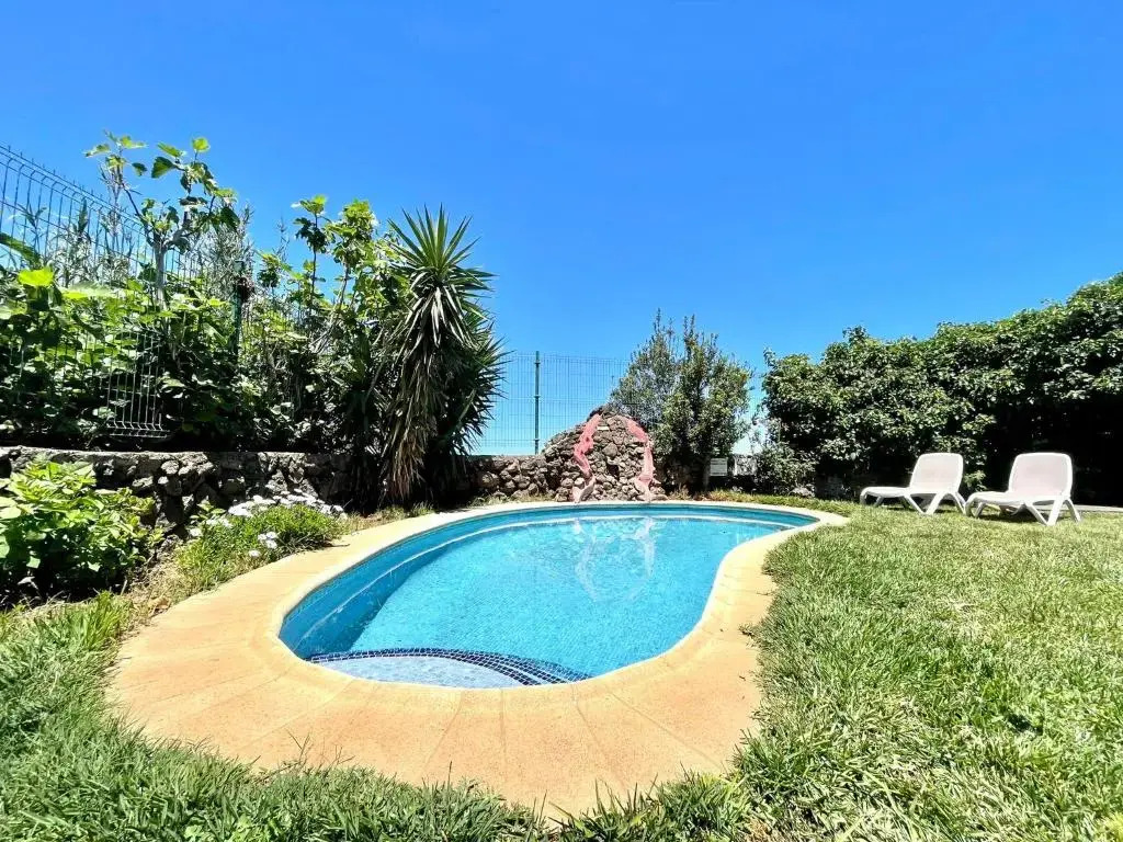Rural house with Wifi, private pool, view of the Atlantic and Mount Teide