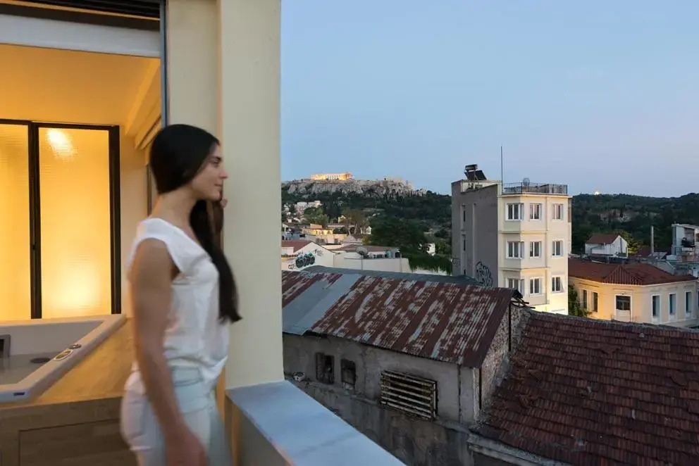 Downtown Boutique Apartments Acropolis View