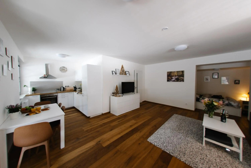 Apartmán s nádherným výhledem v centru Harrachova