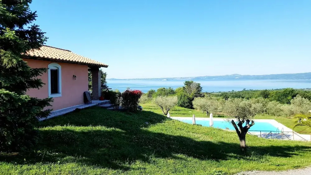 Rustic Country House With a View of Lake Bolsena