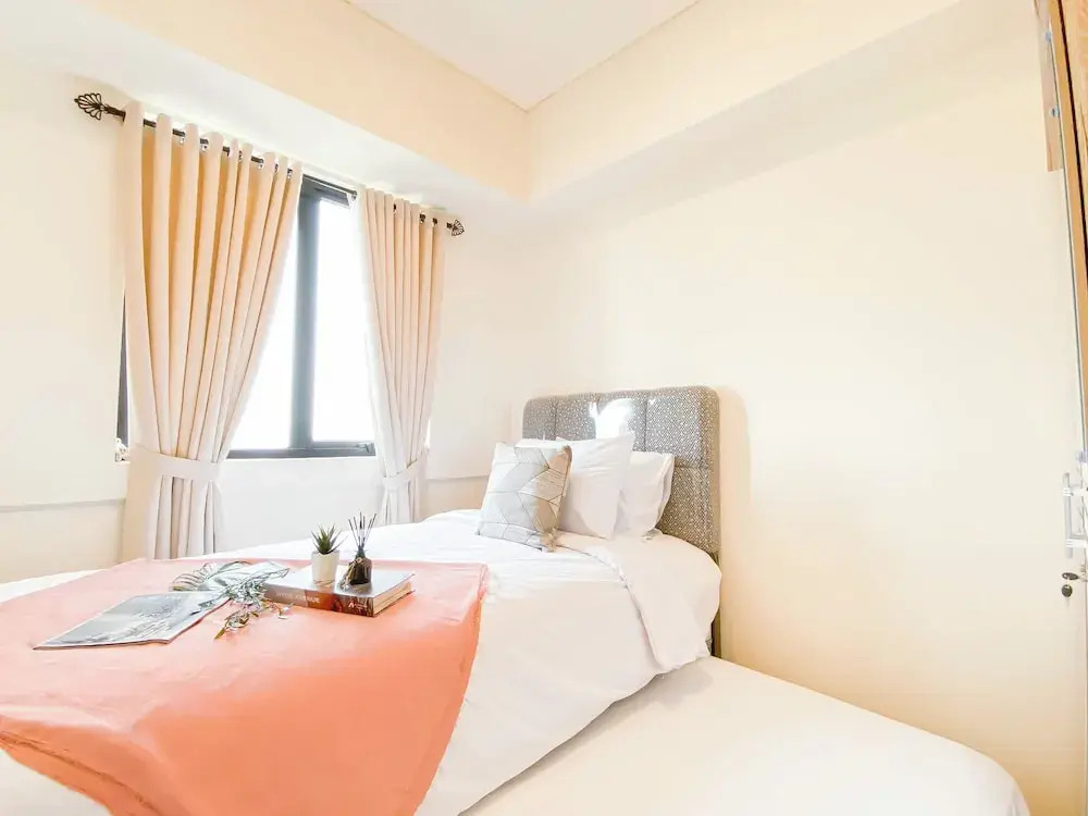 Soft Scandinavian 3Br At Meikarta Apartment