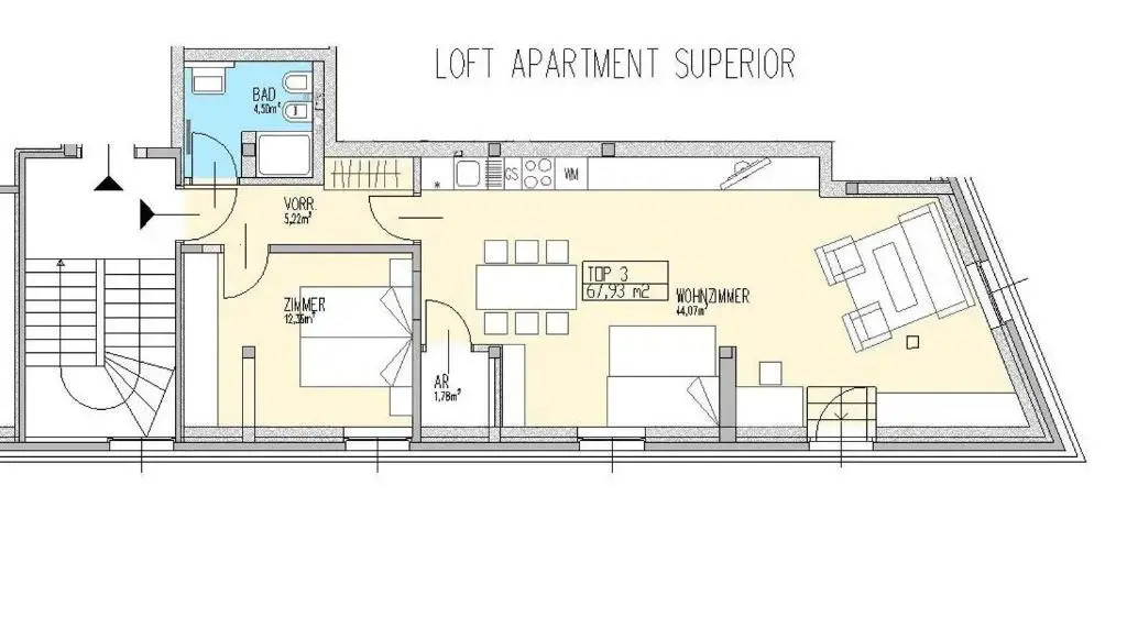 Loftapartment Süd
