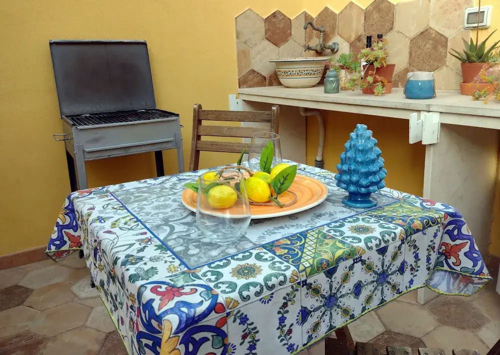 Ragusa exclusive flat with terrace and barbecue