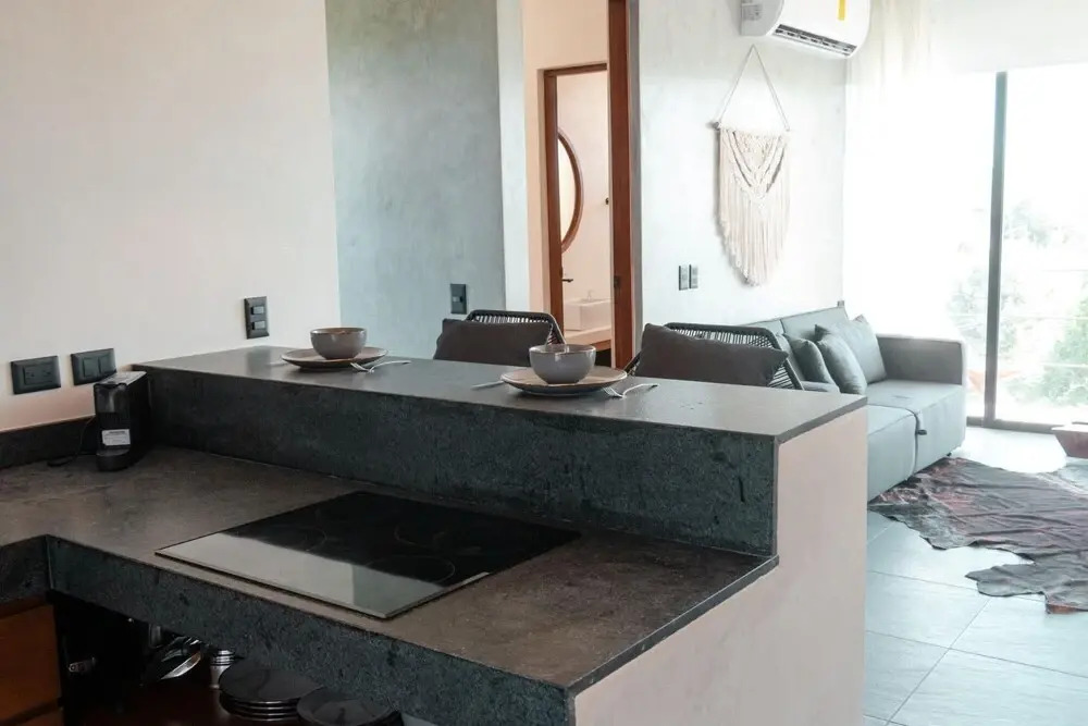 Boho-style Luxury Apartment La Veleta Balcony Rooftop Pool Lounge Area Nice Amenities