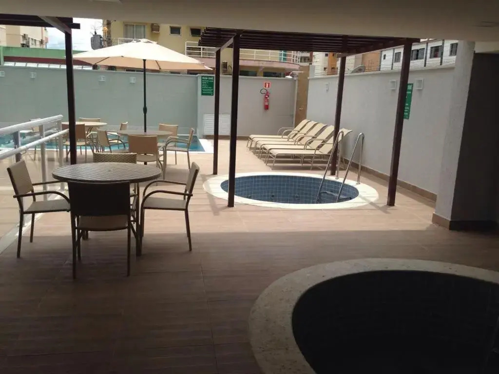 Apartamento tipo Flat para temporada em Caldas Novas com cozinha completa