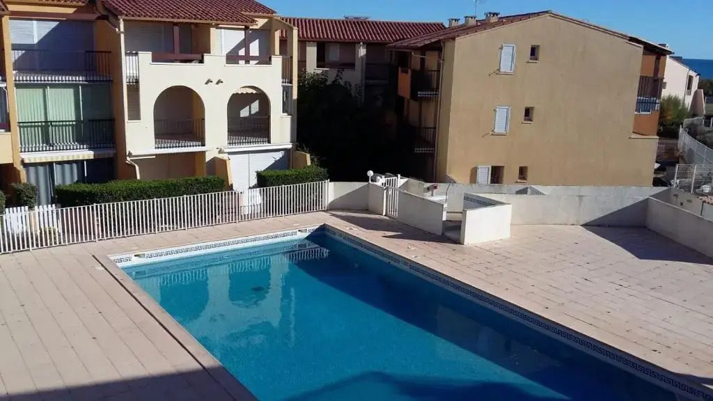 3 Pièces terrasse vue MER et PISCINE Plage Richelieu CAP D'AGDE