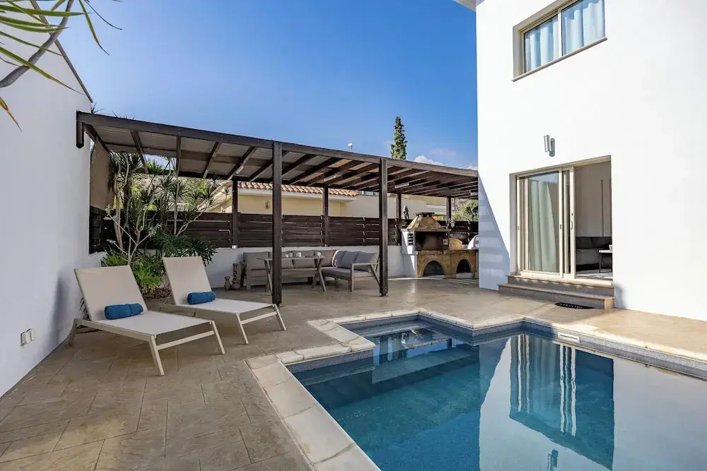 Agios Tychon Luxury Villa with Private Pool