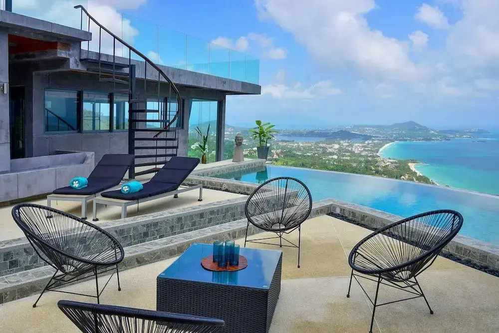 Paradise Villa Elysium - Sea View Infinity Pool with Waterfall & Jacuzzi