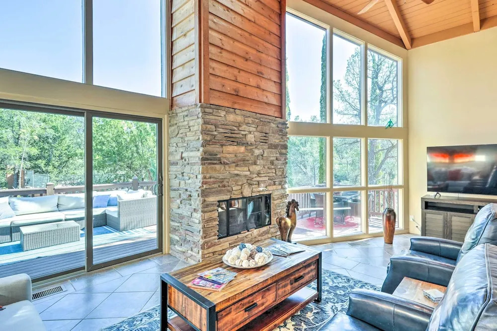 Mountain-view Deck: Bright Sedona Home