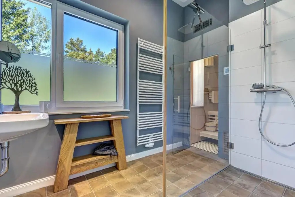 Ferienhaus Lodino Lodge mit Sauna und Kamin