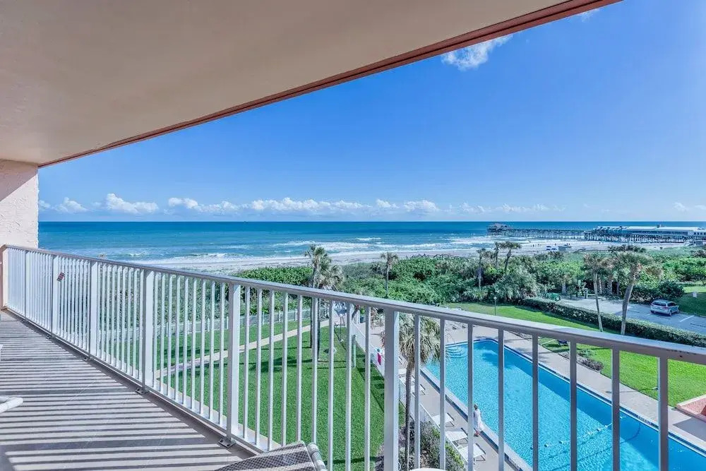 Cocoa Beach Towers - Oceanfront Resort with Heated Pool, Tennis Steps from the Pier