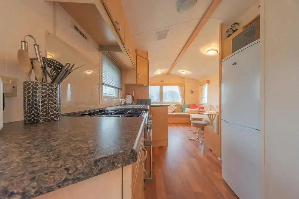 Family Caravan at Beautiful Three Lochs Park