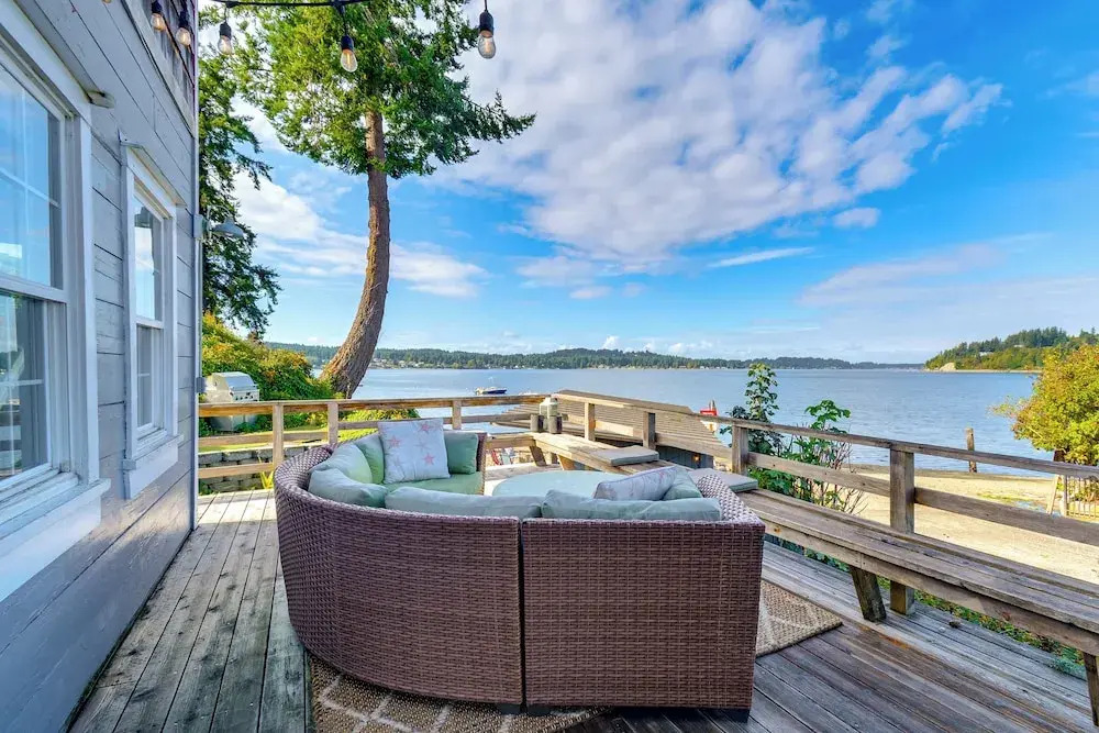 Gig Harbor House w/ Private Beach + Views!
