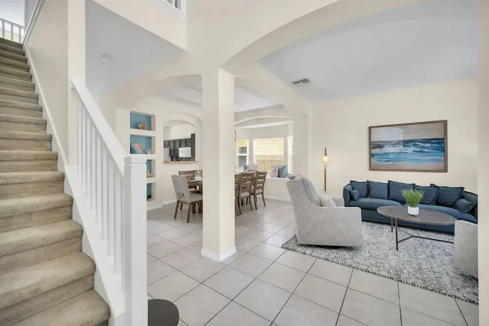 Spacious Villa: Pool, Game Room & Themed Rooms
