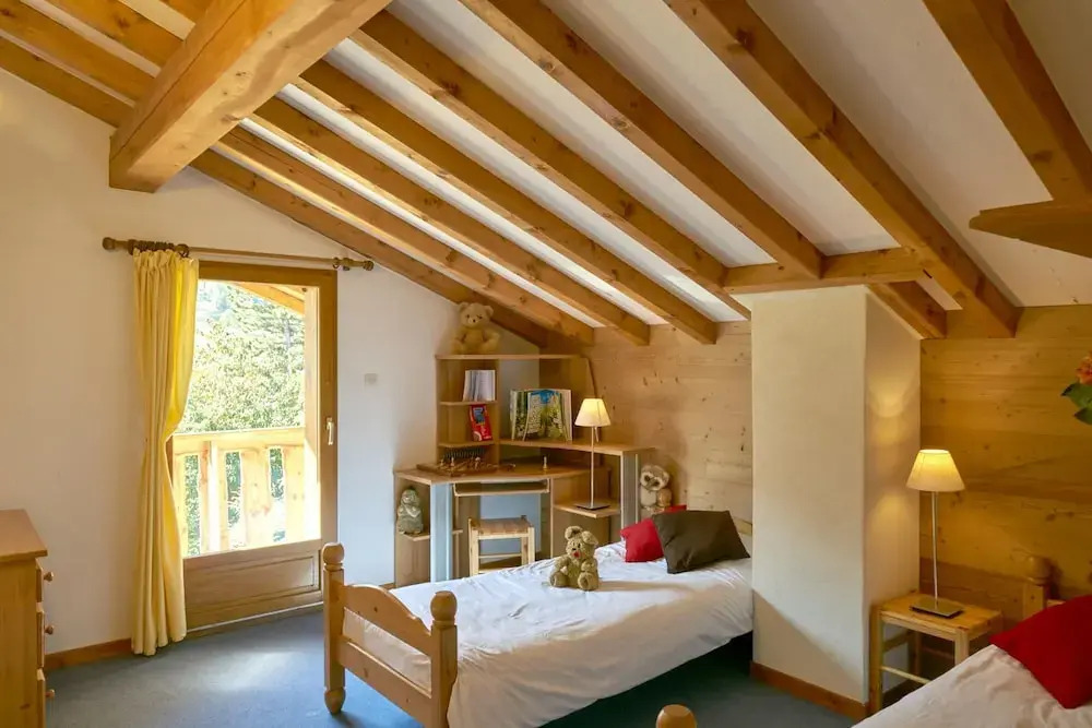 Chalet with 5 Bedrooms in Aime la Plagne, with Wonderful Mountain View, Furnished Garden And Wifi - 1 Km From the Slopes