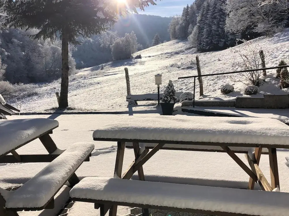 Ruckzugsort am Teich in Winterberg
