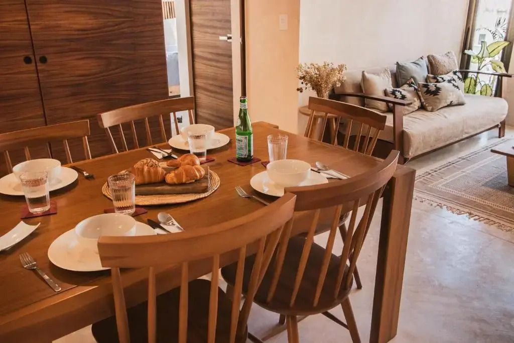 Spacious 2BR apt · Wide balcony w/tub & Yoga deck