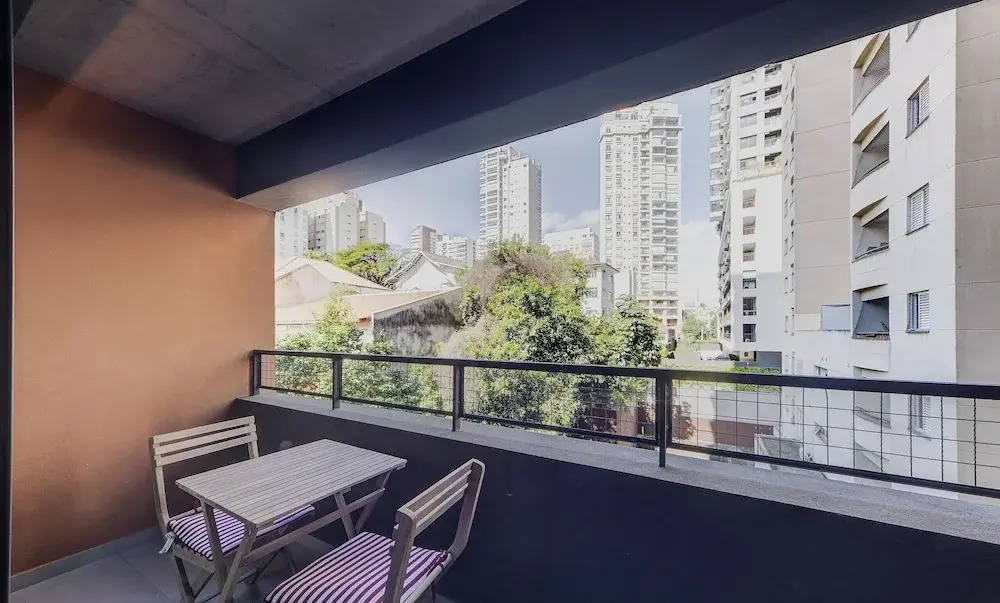 Studio With Balcony 100m From Puc-pompeia Puq0208