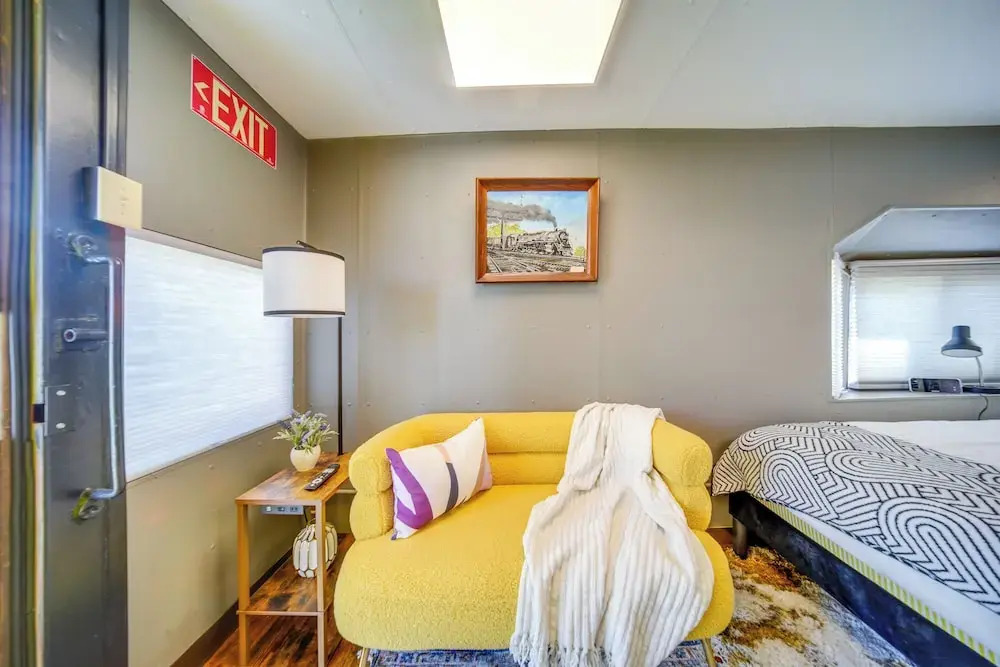 'the Little Giant,' Converted Railcar in Dubois!