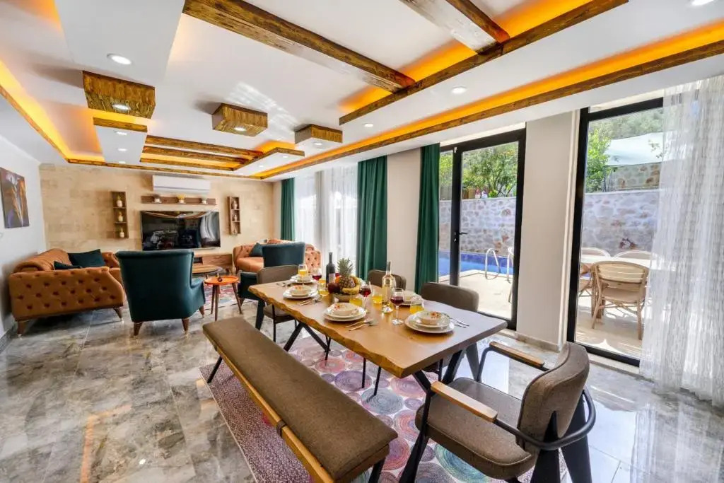 Luxury Duplex Villa With 2 Pools in Kas