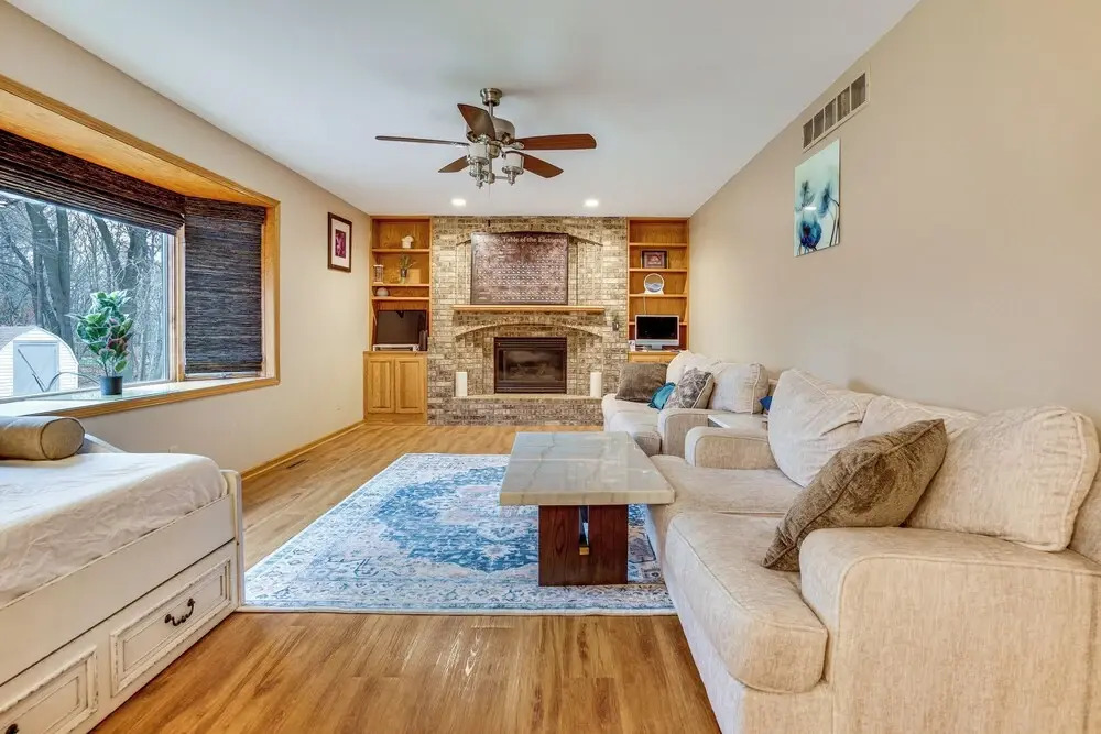 Rare Gem on a Ravine, Family Home in North Mankato