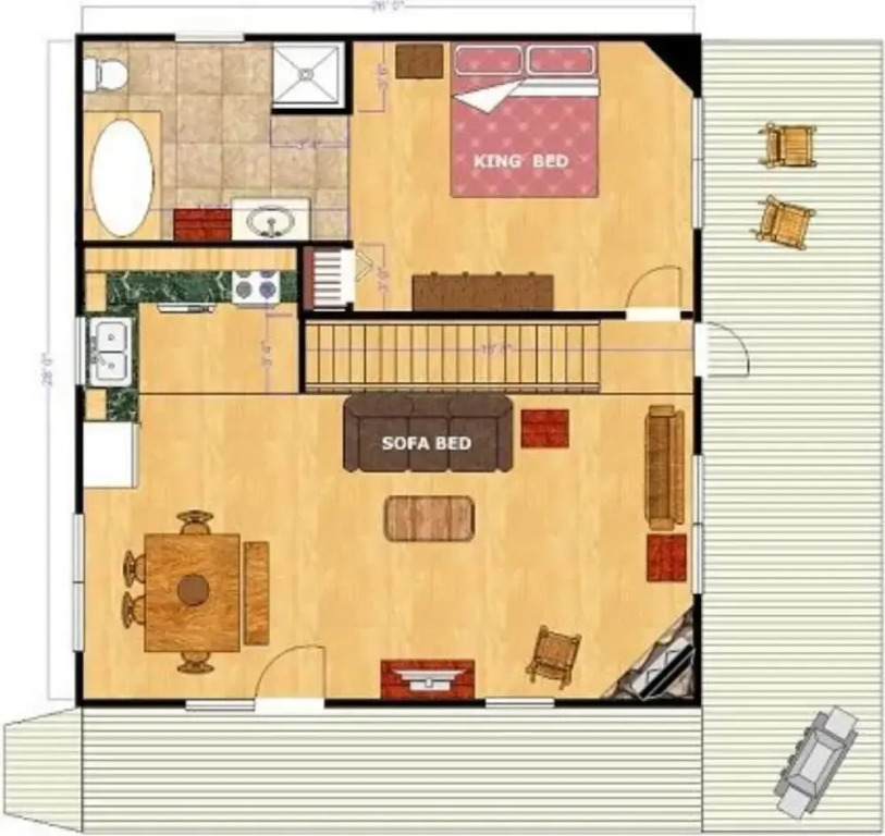 201 Southern Charm - 4 Br Cabin