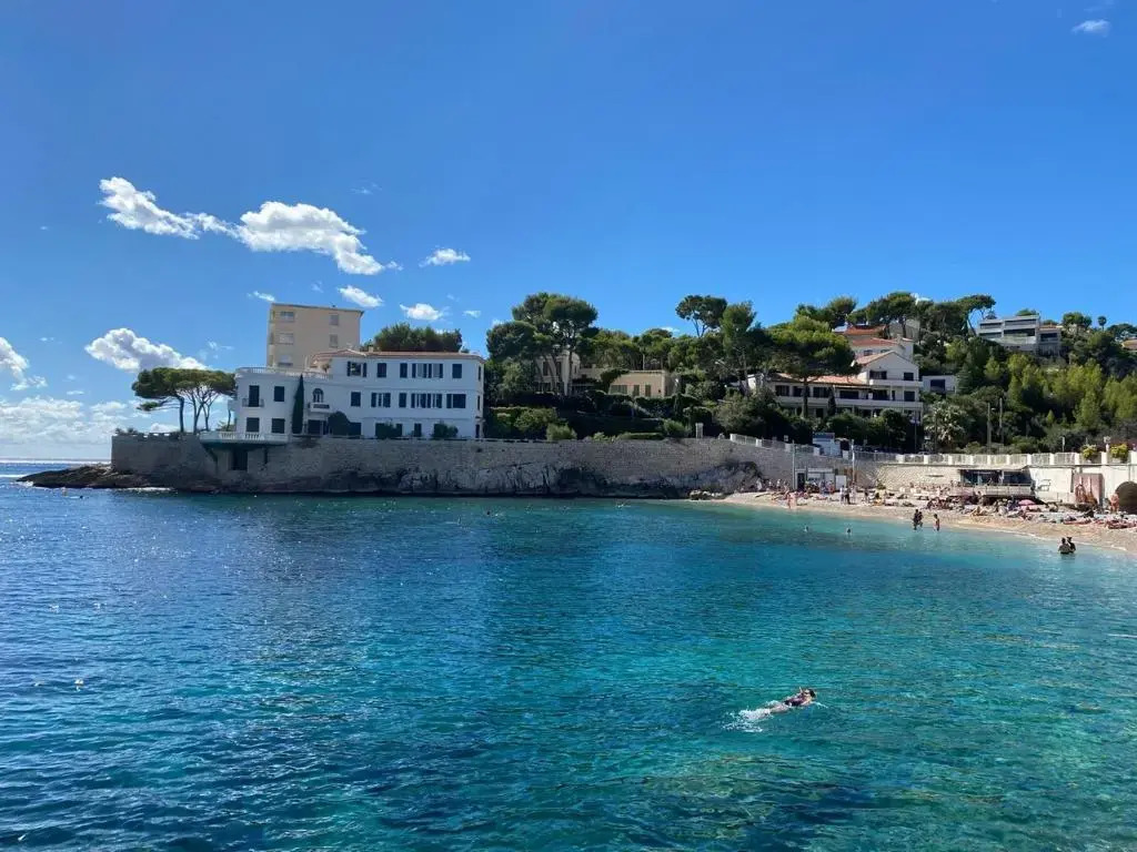 AU BORD DE L'EAU Studio climatisé avec Terrasse et vue mer à 40m de la plage