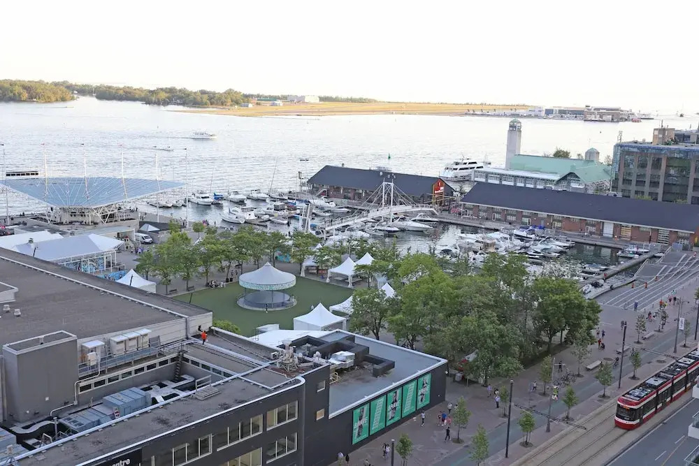Waterfront off Queens Quay