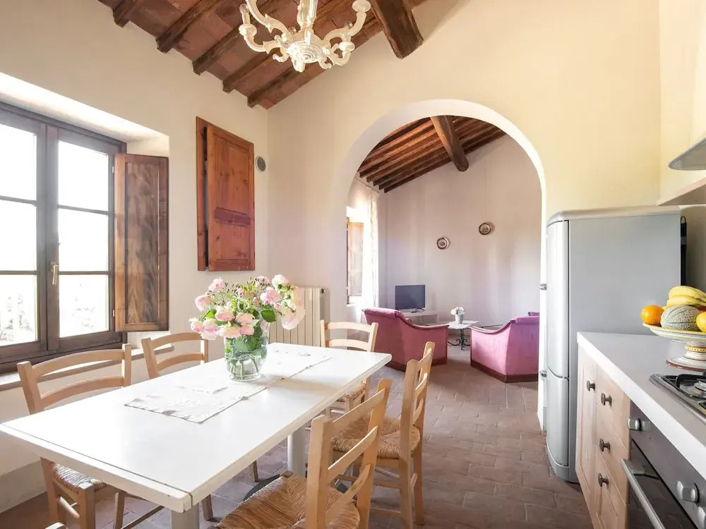 Secluded Apartment in Rapolano Terme with Garden