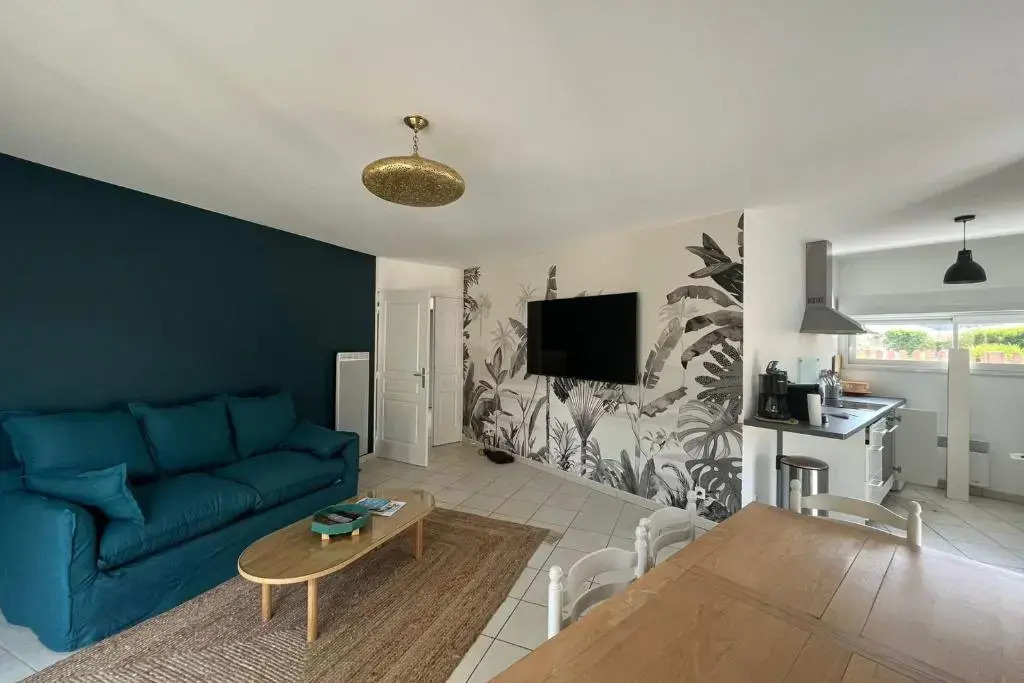 Charmant T3 Ultra Cosy Jardin 50m Des Plages