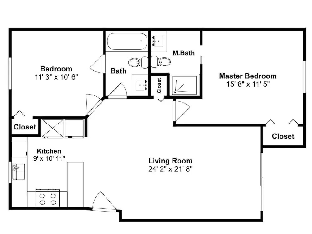 Wolf Bay Villas 106