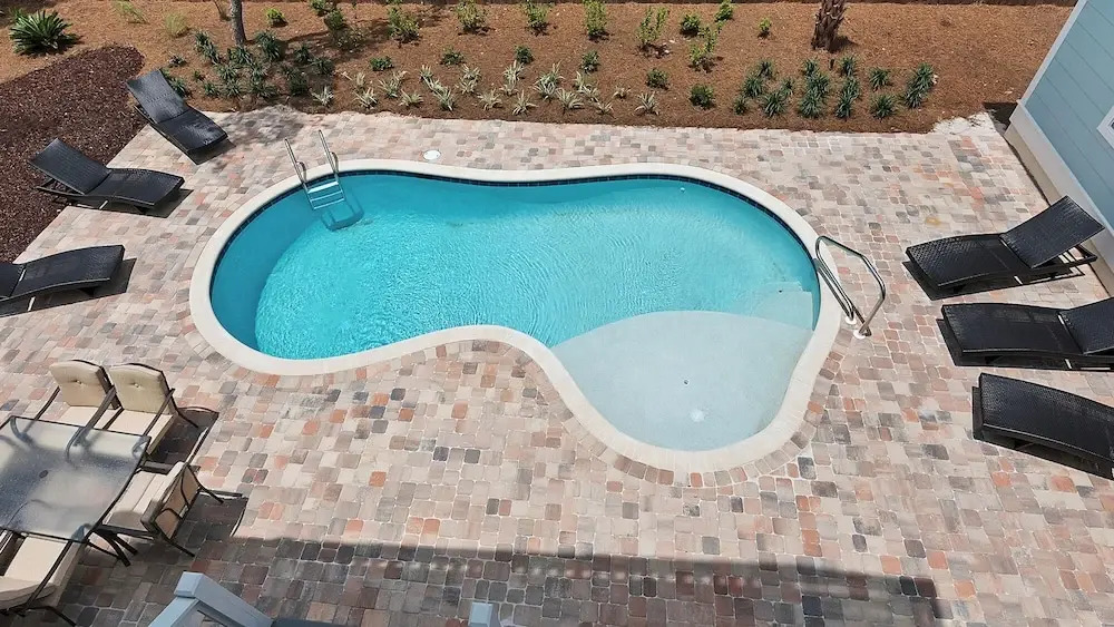 Private Pool and Gulf Side in Seagrove + Beach Service